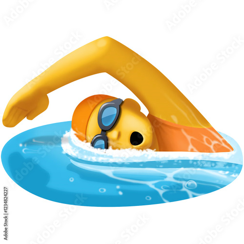 Person Swimming 