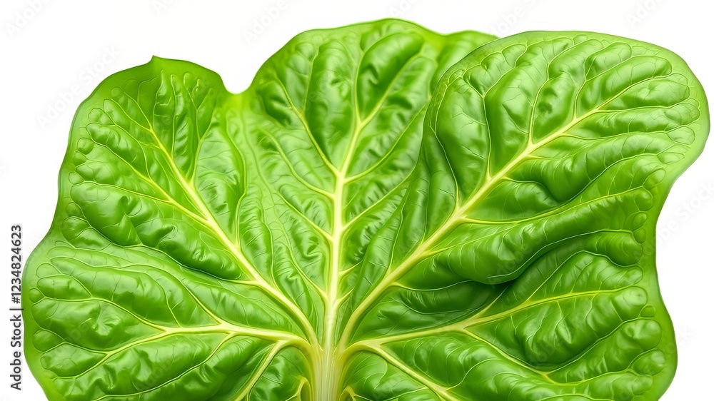 Fototapeta premium Fresh Collard Greens - Vibrant Green Leaves