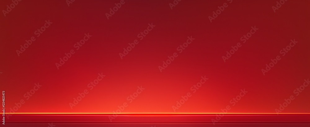 Obraz premium red gradient background with soft and even lighting