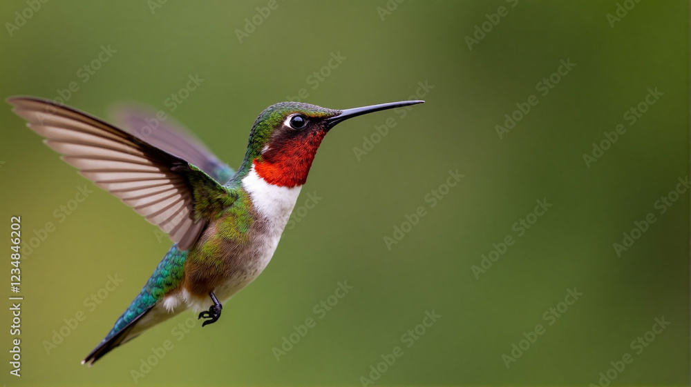 Fototapeta premium hummingbird in flight