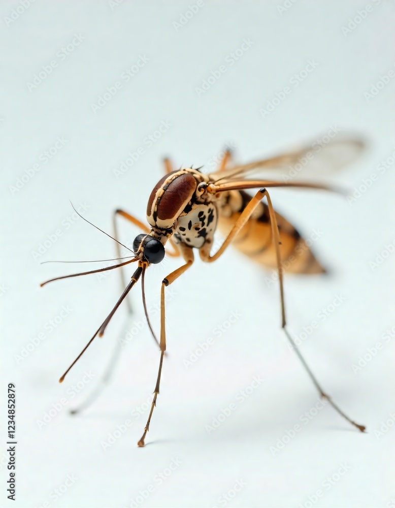 fly on white background,mosquito isolated on transparent background. fly on white background,mosquito isolated on transparent background.