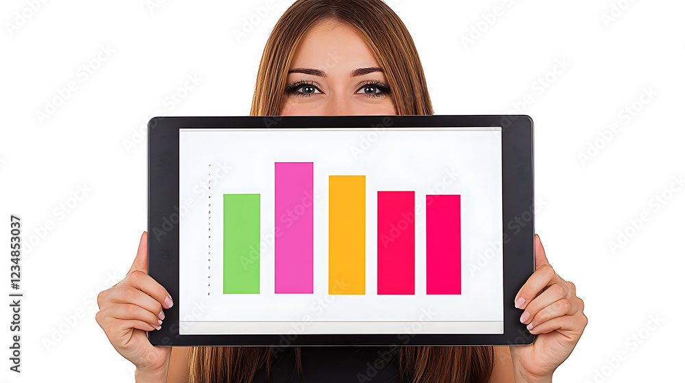 Business presentation of growth statistics office digital chart professional setting front view data analysis Business presentation of growth statistics office digital chart professional setting front view data analysis