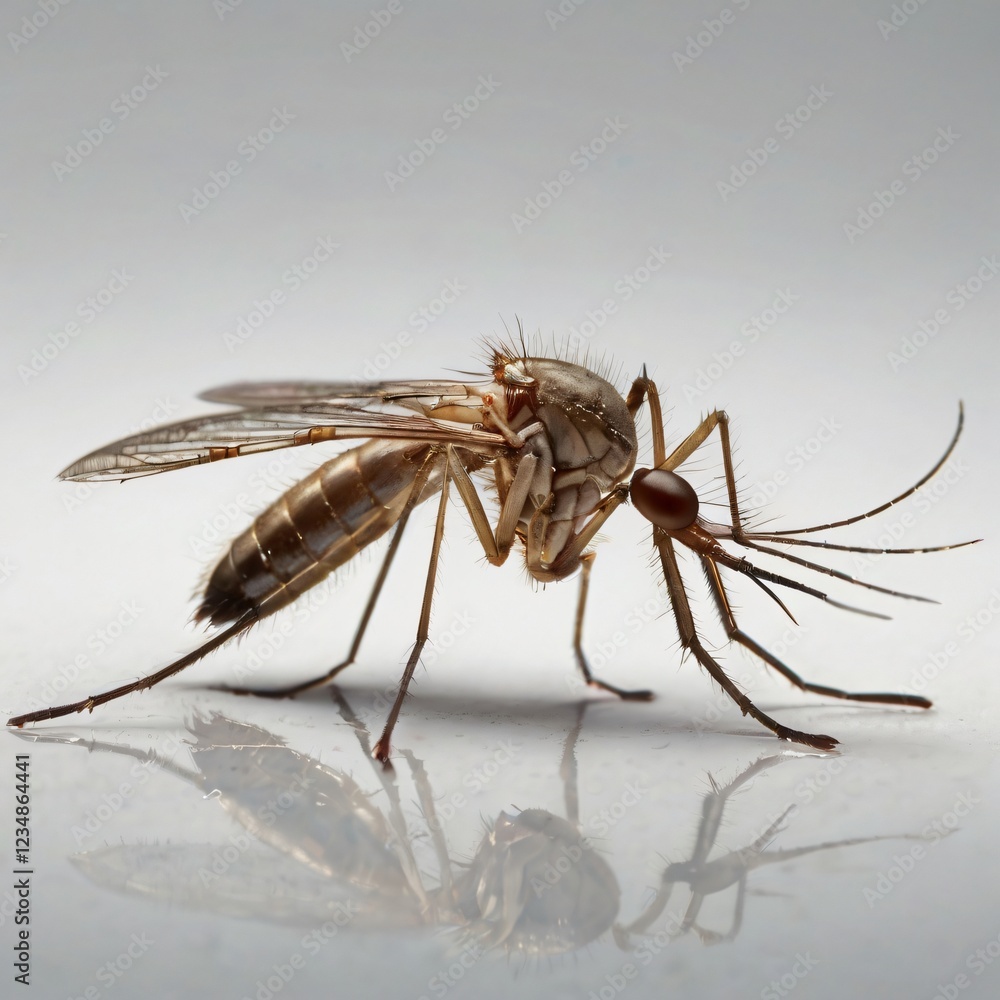 extreme close up of a mosquito,mosquito isolated on transparent background. extreme close up of a mosquito,mosquito isolated on transparent background.