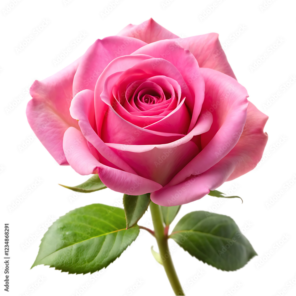pink rose isolated on white pink rose isolated on white