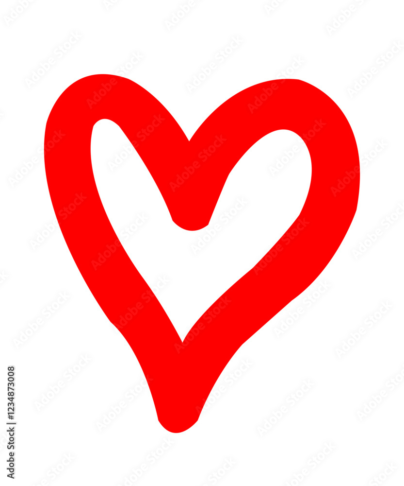 Heart clip art design on plain white transparent isolated background for card, shirt, hoodie, sweatshirt, apparel, tag, mug, icon, poster or badge Heart clip art design on plain white transparent isolated background for card, shirt, hoodie, sweatshirt, apparel, tag, mug, icon, poster or badge
