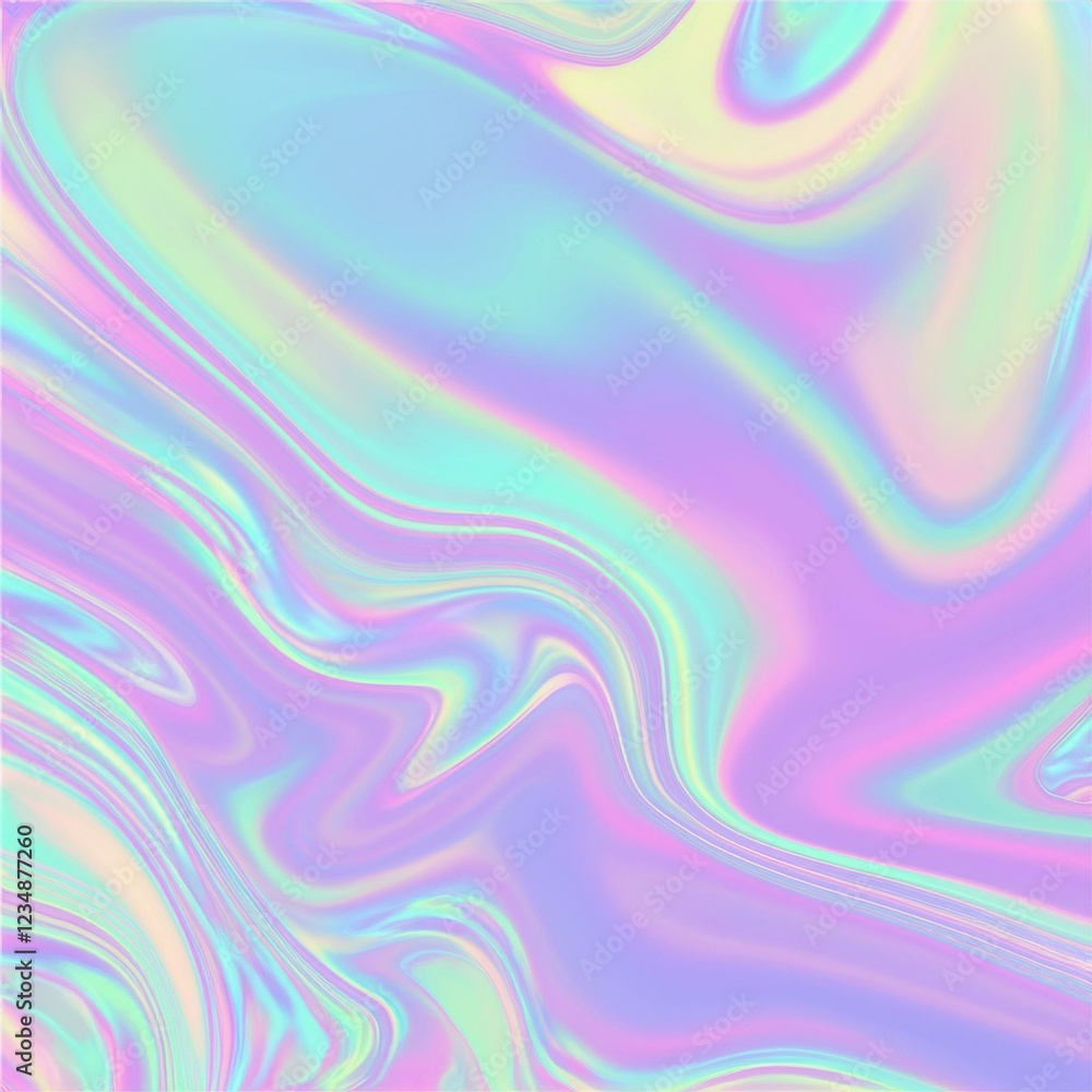 Obraz premium holographic background Generated image