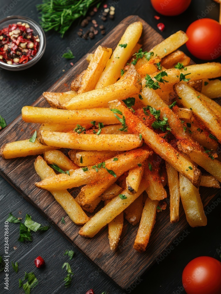 Fries delight French Fries delicious fast food