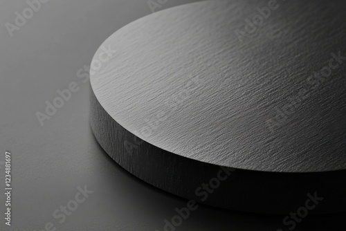 round graphite material