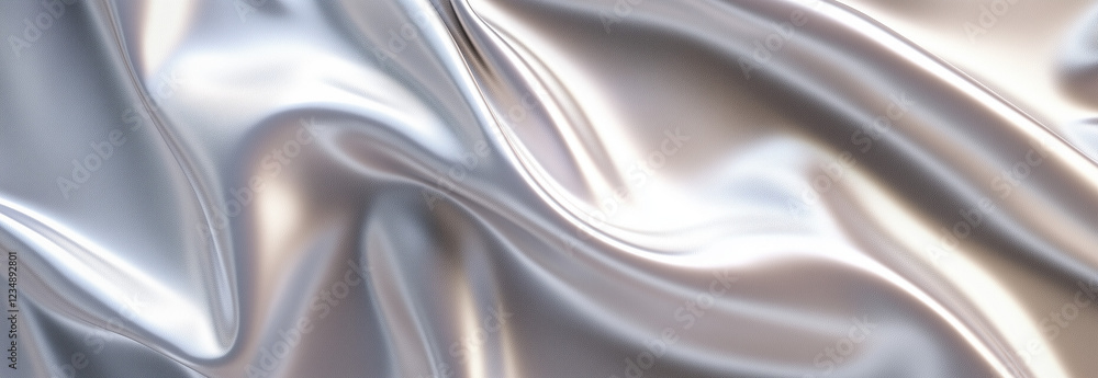 Fototapeta premium smooth glossy reflective plastic background