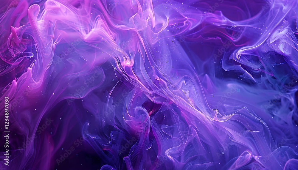 Abstract background of blue and pink smoke from vape on a black background Abstract background of blue and pink smoke from vape on a black background