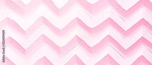 Delicate pink chevron pattern Valentine's day Background