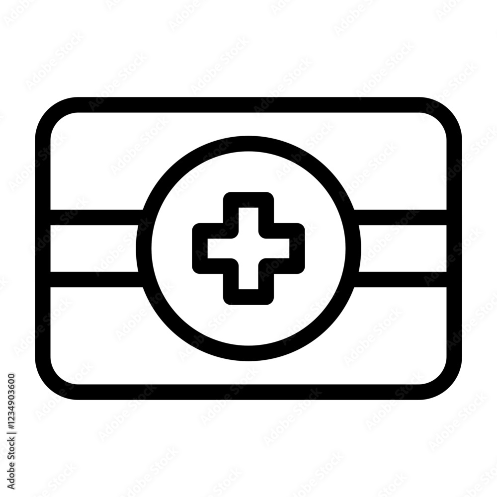 Obraz premium First Aid Kit Icon