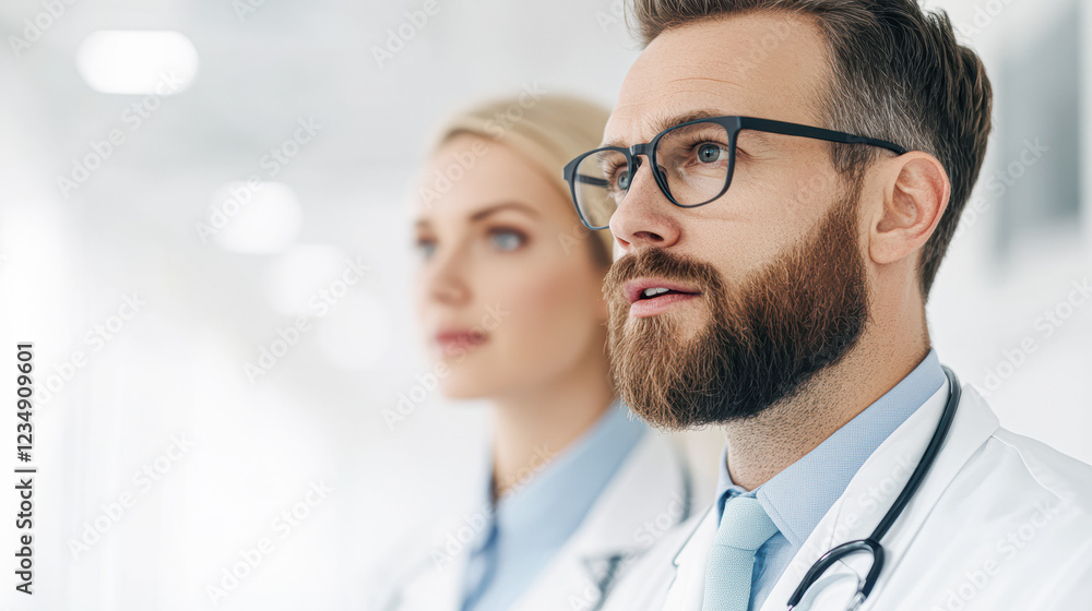 Clinical collaboration healthcare professionals discuss patient care strategies Clinical collaboration healthcare professionals discuss patient care strategies
