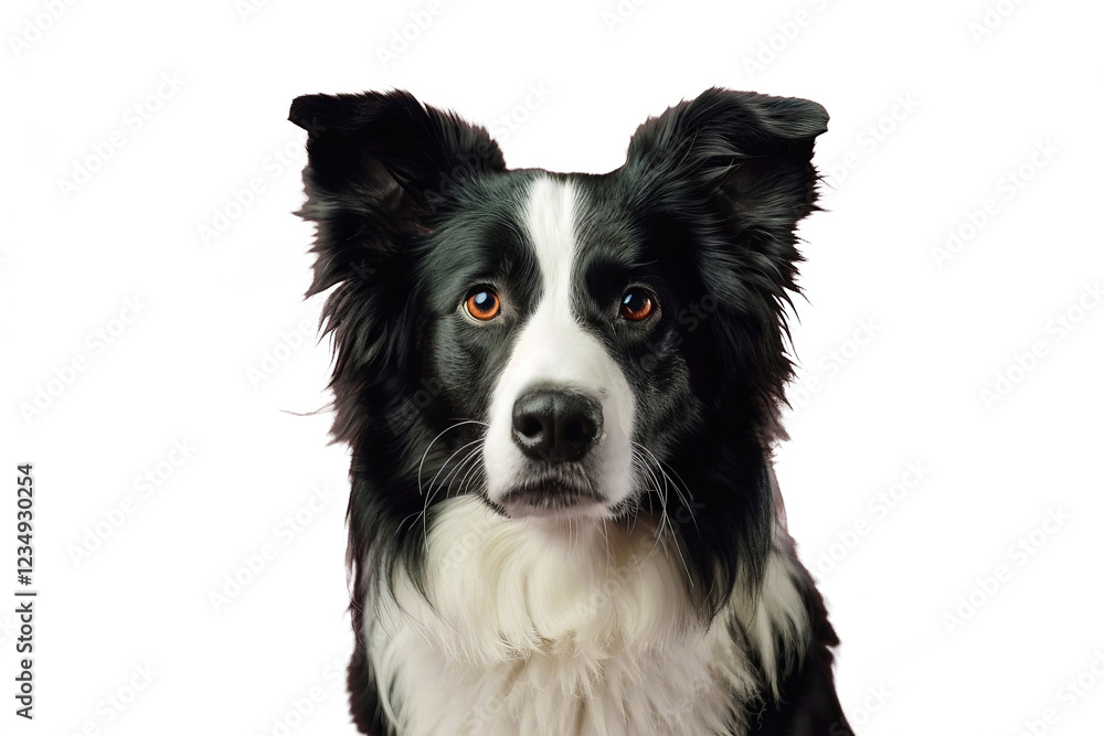 Fototapeta premium Close up of a border colli