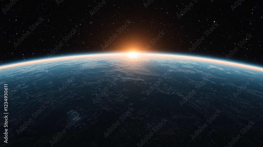 A breathtaking view of Earth A breathtaking view of Earth