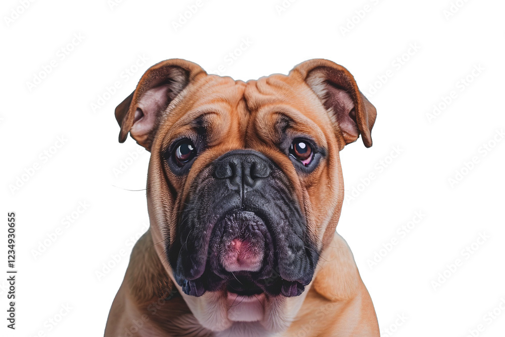 Close up of a bulldog Close up of a bulldog