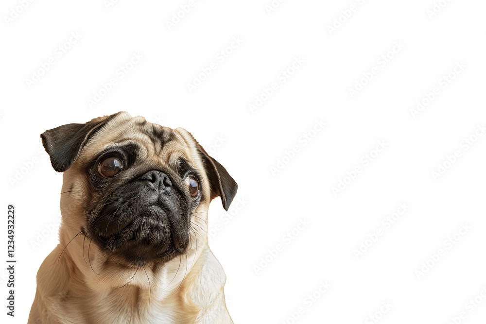 Obraz premium Close up of a pug