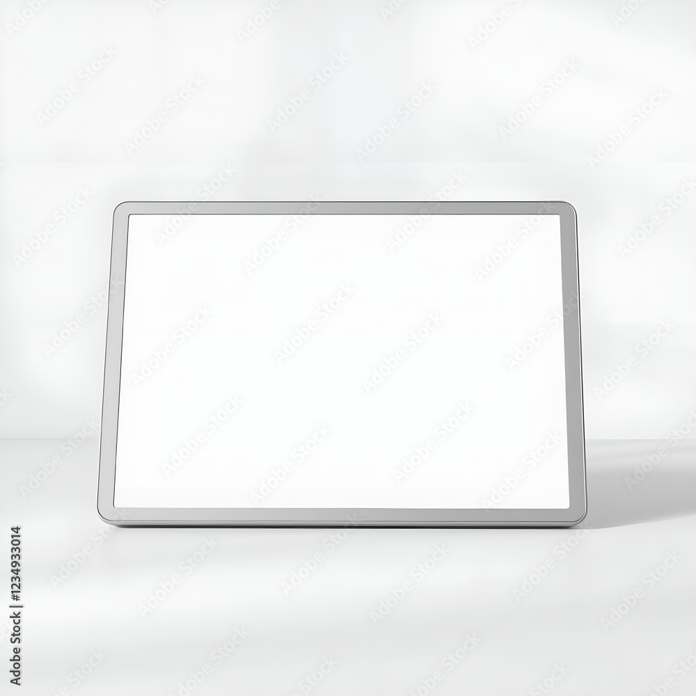 tablet with blank screen tablet with blank screen