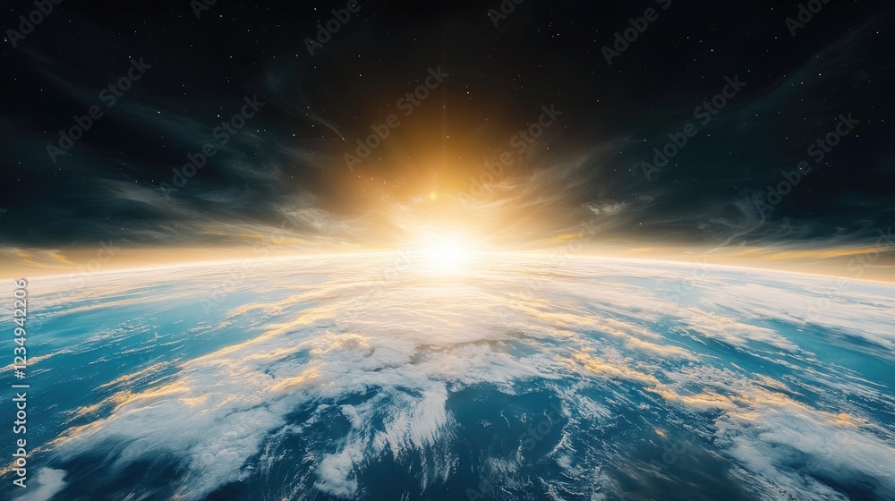 Sunrise Earth Space Planet Background Wallpaper (1) Sunrise Earth Space Planet Background Wallpaper (1)