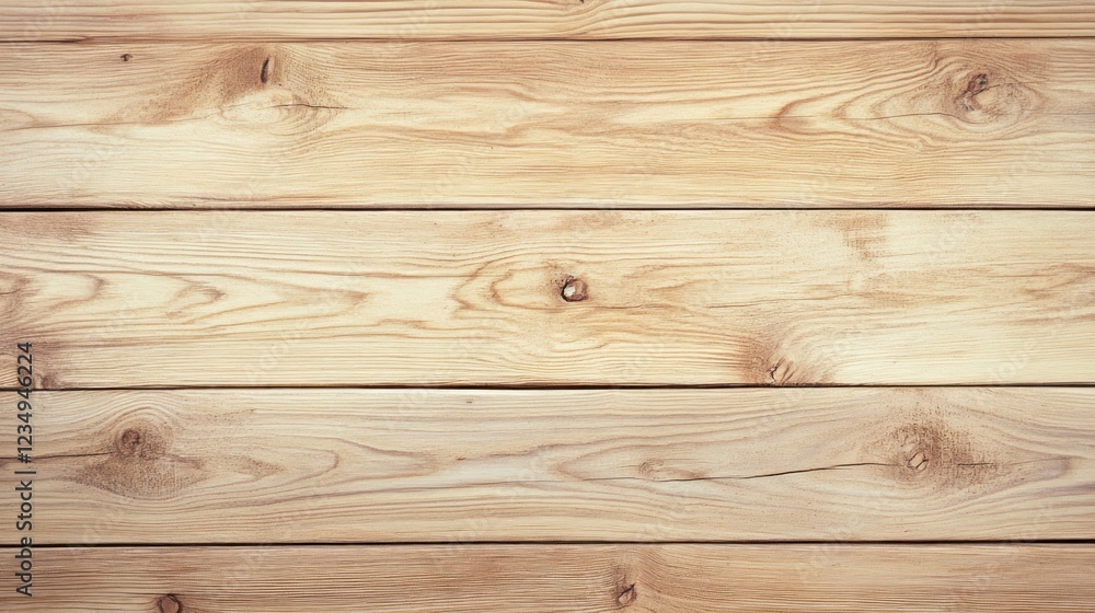 Fototapeta premium Light wood planks background texture, horizontal, rustic, design