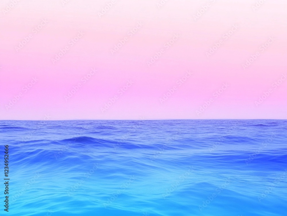 Obraz premium blue ocean waves