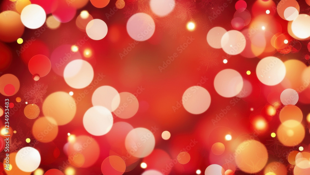 Enchanting Bokeh Background in Warm Tones Enchanting Bokeh Background in Warm Tones