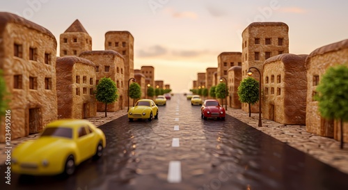 Fototapeta Naklejka Na Ścianę i Meble -  street in the city