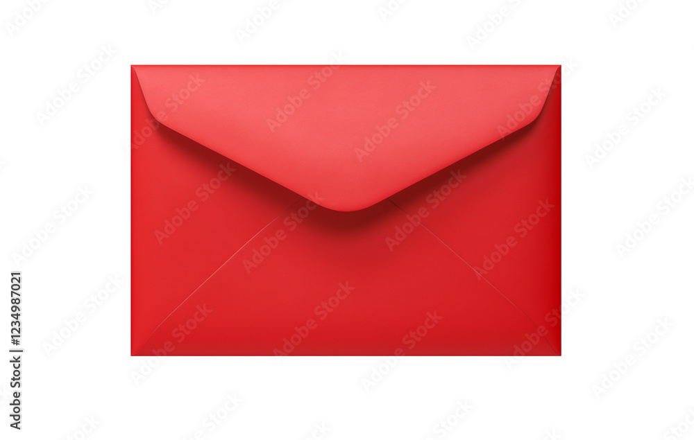 Red Envelope on Transparent Background Red Envelope on Transparent Background