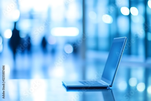 Wallpaper Mural Modern Laptop in a Contemporary Office Setting Torontodigital.ca