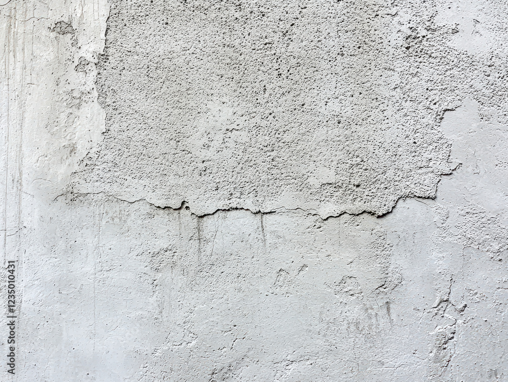 Obraz premium Close-up view of a plain grey wall showcasing its unique texture and simplicity