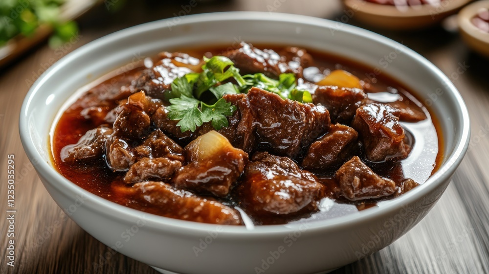 Delicious Braised Beef in Rich Brown Sauce Delicious Braised Beef in Rich Brown Sauce