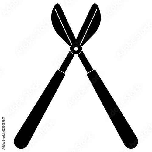  silhouette vector of various knives and sharp tools, scissors tool vector illustration	