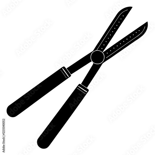  silhouette vector of various knives and sharp tools, scissors tool vector illustration	
