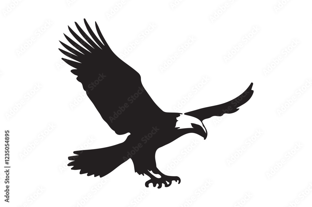 Fototapeta premium Bird with Vector Line Art .eps