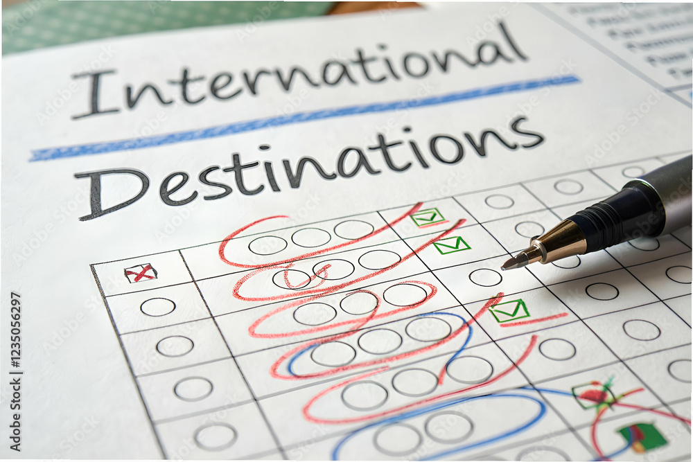 A checklist titled A checklist titled