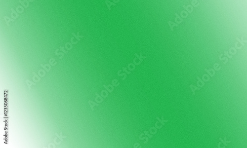 Green gradient abstract background texture with noise or grain. Grunge background concept with transparent or white cutouts	