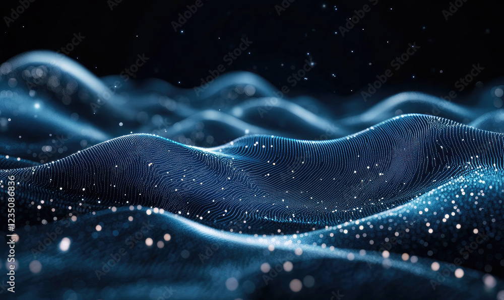 Futuristic Circuit Board with Blue Glowing Lights – Digital Technology Concept Futuristic Circuit Board with Blue Glowing Lights – Digital Technology Concept