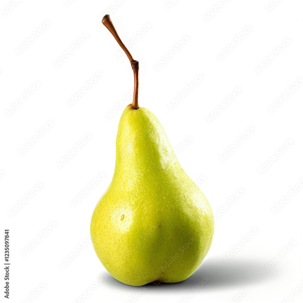 Pear isolated on transparent background