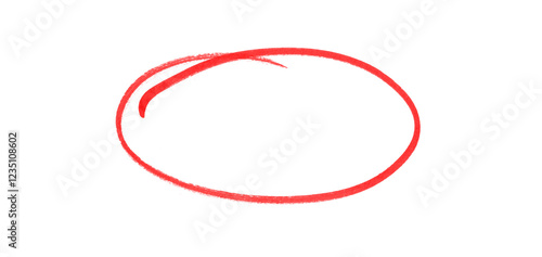 hand drawing different circles isolated on the transparent background, Handwritten red circle. For marking text, numbers, marker pen, pencil, logo, hand-drawn doodle grunge circle highlights