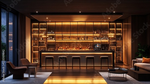 Wallpaper Mural trendy bar Torontodigital.ca