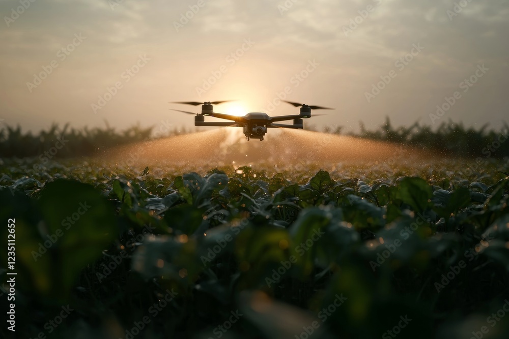 Drones are set to apply fertilizer to tobacco fields using advanced technology Drones are set to apply fertilizer to tobacco fields using advanced technology