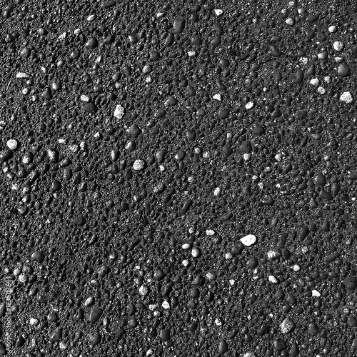 Obraz na płótnie asphalt texture, black earth texture, volcanic earth texture, for visualization, generative AI w salonie