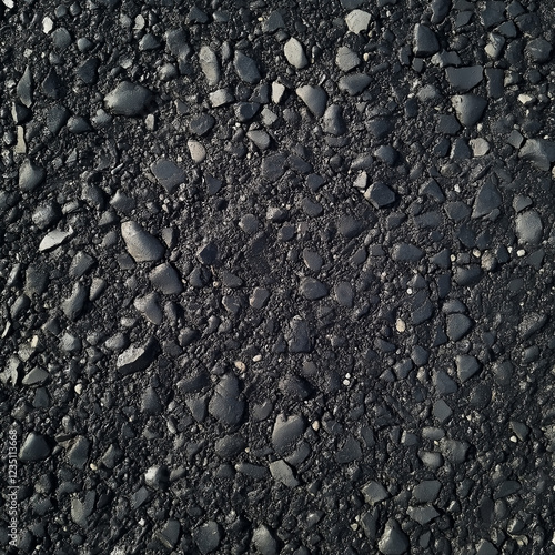 asphalt texture, black earth texture, volcanic earth texture, for visualization, generative AI