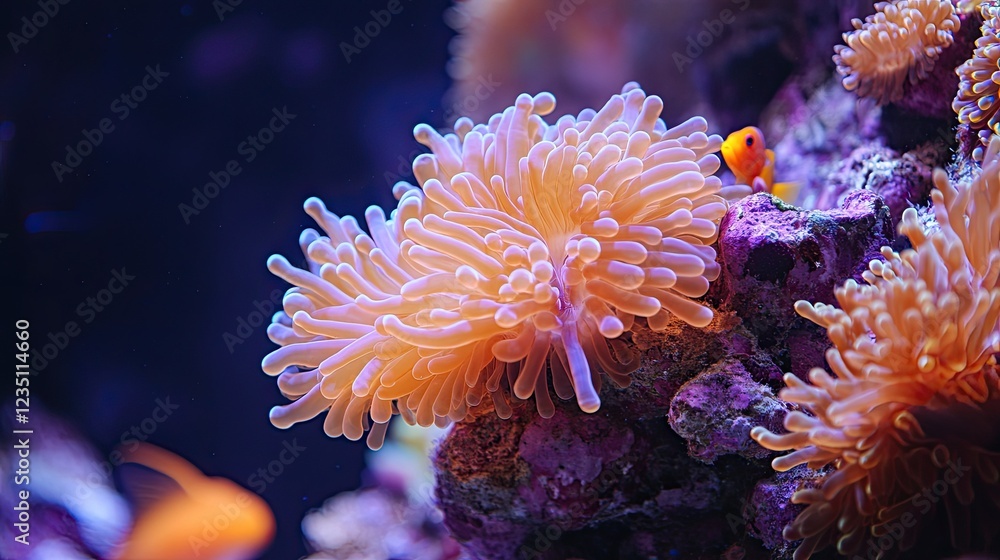 Vibrant life on a coral reef underwater Vibrant life on a coral reef underwater