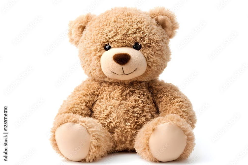 Bear Isolated on White Background. Bear Isolated on White Background.