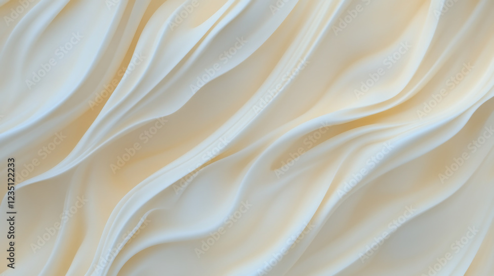 Obraz premium Beige marble texture with flowing patterns and elegant tones