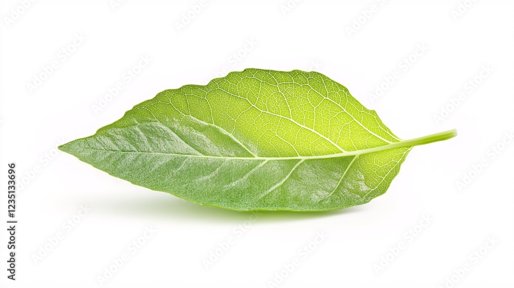 Obraz premium Fresh Lettuce Leaf Isolated