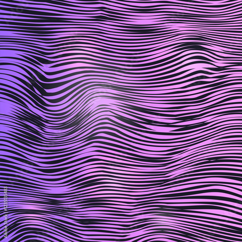It appears to be a fascinating optical illusion of purple and black colors