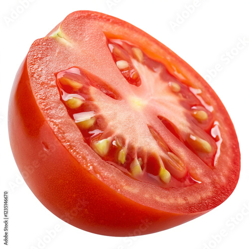 Wallpaper Mural sliced tomato isolated on transparent background  Torontodigital.ca