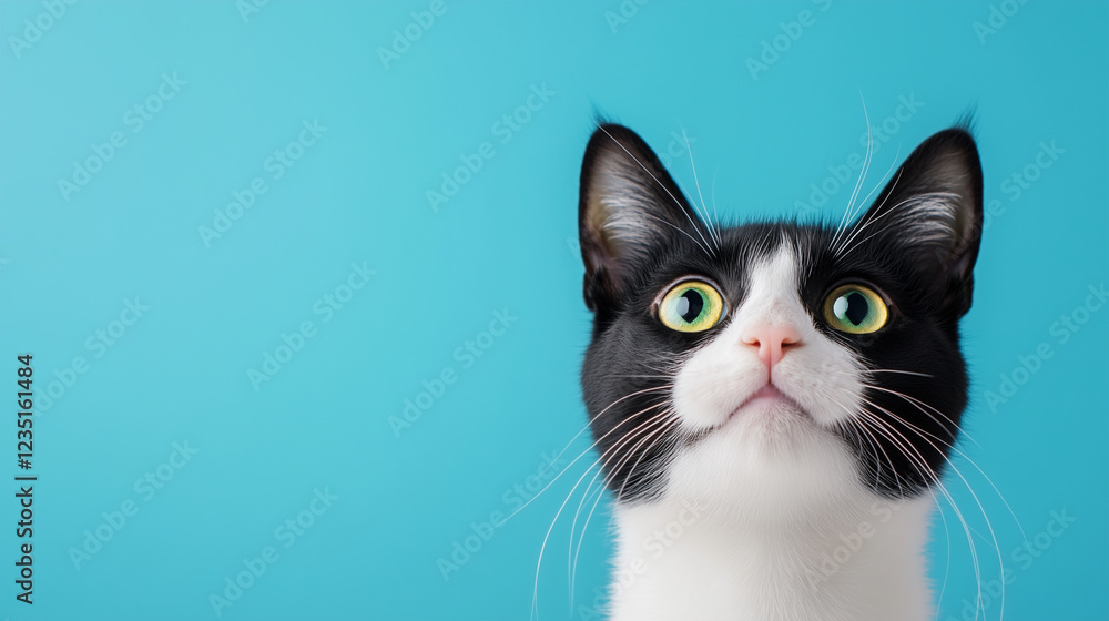 Fototapeta premium Tuxedo cat